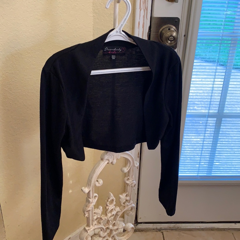 Disorderly kids Black cardigan